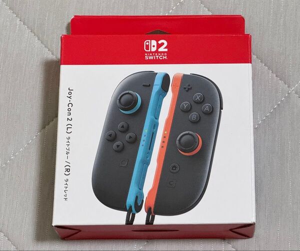 Nintendo Switch 2 Joy-Con 2 (L)ライトブルー/(R)ライトレッド ジョイコン2 新品