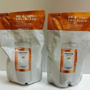 パンテーン エフォートレス ノンシリコンシャンプー 350ml 2個セット 詰替用 詰替え