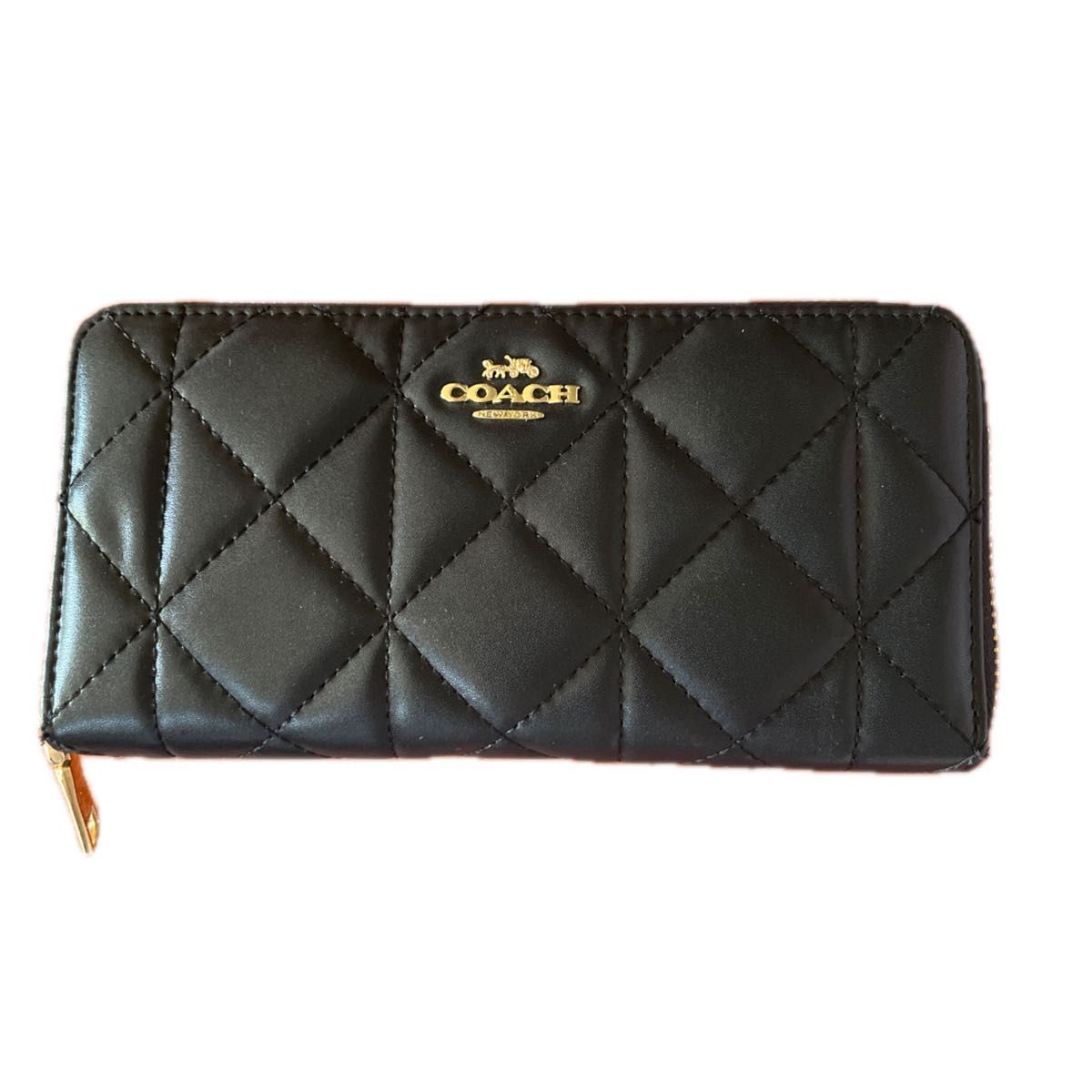 COACH ブラック 長財布cc489アウトレット品 コーチ 長財布cc489ブラックアウトレット品|Yahoo!フリマ(旧