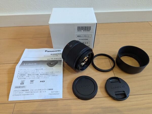 Panasonic LUMIX G 25mm/F1.7 ASPH. H-H025