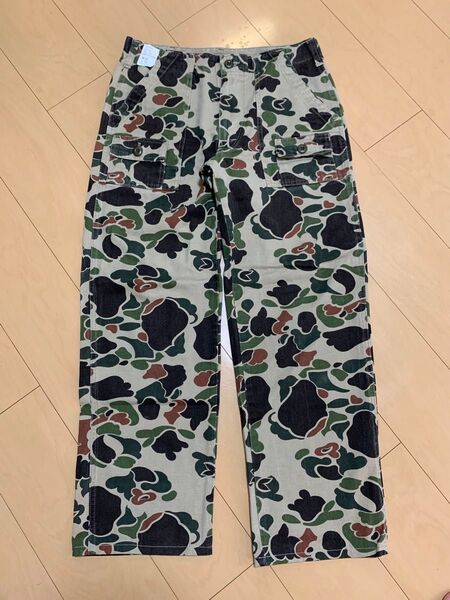【USA製】90s GUNG HO カモフラパンツ ダックハンター柄