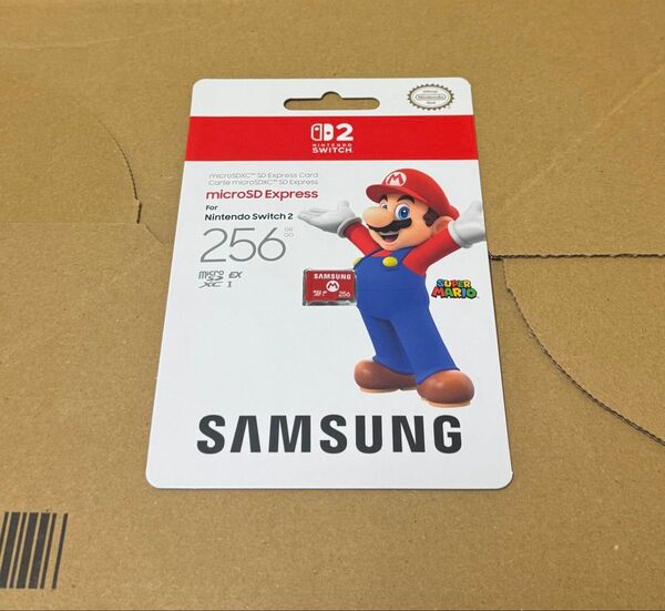 新品未開封 Samsung microSD Express Card 256GB for Nintendo Switch 2