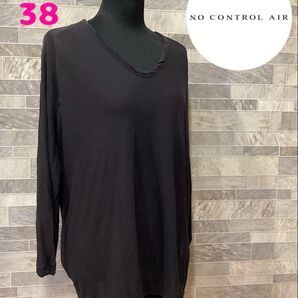 NO CONTROL AIR ノーコントロールエアー カットソー ブラック 38