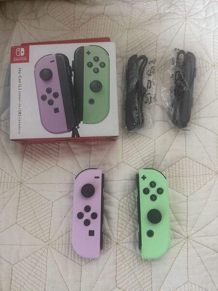 Switch Joy-Con(L)パステルパープル(R) パステルグリーン