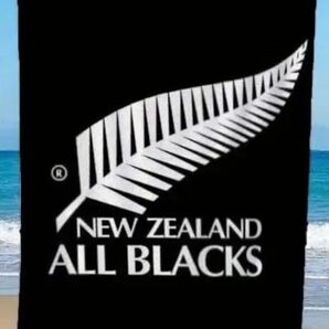 (特価値下げ)ALL BLACKS ニュージーランドビーチタオル150cm×70cm
