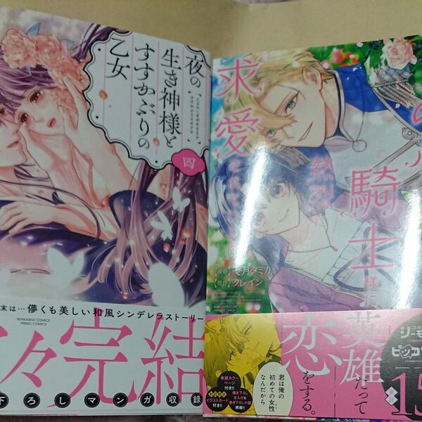夜の生き神様とすすかぶりの乙女 4/聖女様の逆ハーレムからあぶれた騎士様に求愛されている件 1