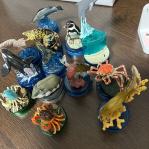 海洋堂のミニフィギュア+関係ないフィギュアのおまけ