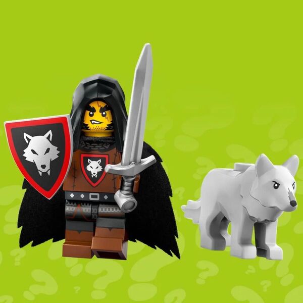 LEGO 71048 ミニフィギュア シリーズ27 オオカミ族のマスター レゴ ミニフィグ