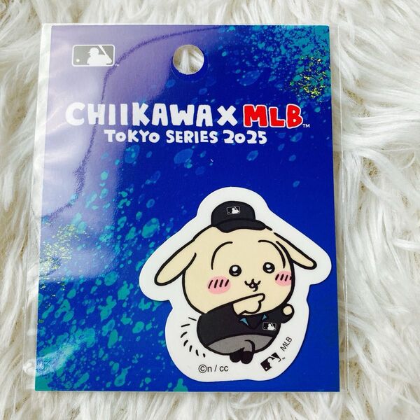 【未開封】ちいかわ ちいかわ×MLB TOKYO SERIES ダイカットステッカー うさぎ