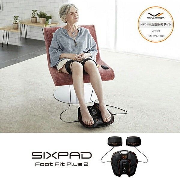 EMS シックスパッド フットフィットプラス2 SIXPAD Foot Fit Plus2 SE-AG00A