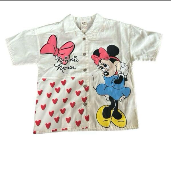 【新品】★ディズニー★ミニーちゃん★レトロブックコレクション 半袖 Tシャツ