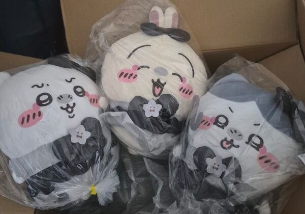 オマケ付き♪ちいかわ 超まじかるちいかわ 悪いバージョンだ!【3個セット】BIGぬいぐるみ