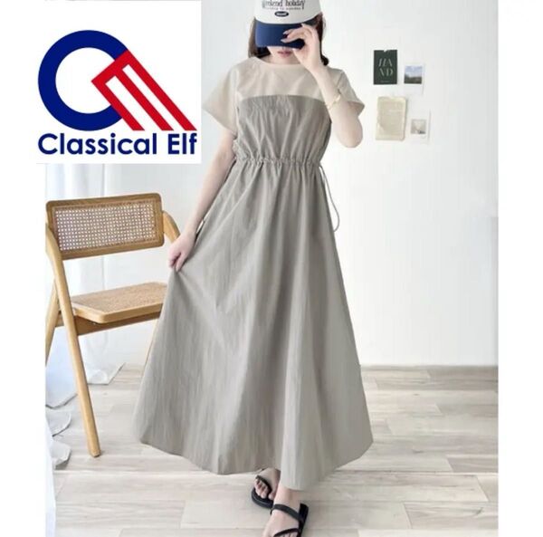 Classicalelf ビスチェドッキング ワンピース ※訳あり