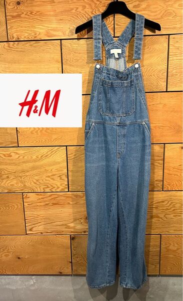 H&M デニム オーバーオール M/L