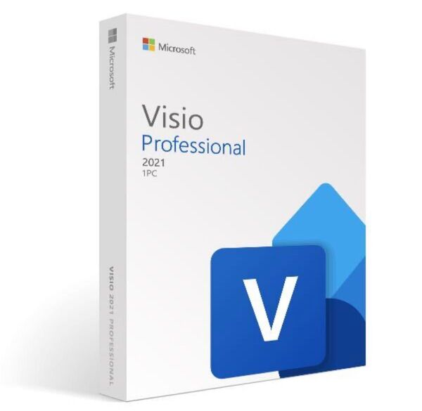 Microsoft Visio Professional 2021 Retail 1PCリテール版プロダクトキー永久