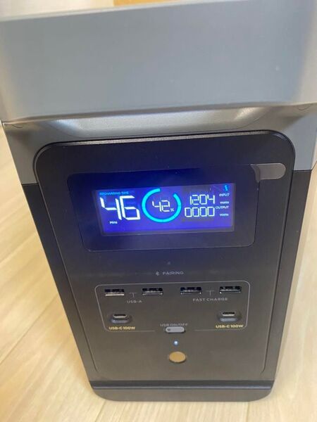 EcoFlow DELTA 2 大容量蓄電池 災害対策 ポータブル電源 防災用 エコフロー アウトドアキャンプ 非常用