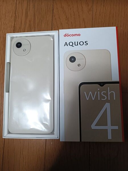 AQUOS wish4 SH-52EホワイトSIMフリー 新品 本体