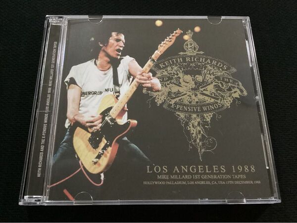 (ROLLING STONES) KEITH RICHARDS / LOS ANGELES 1988 (Mike Millard)