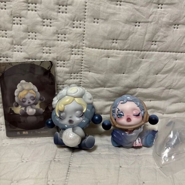 POPMART スカルパンダThe Moon 他フィギュア 2体セット skullpanda