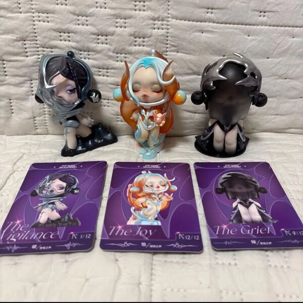 POPMART SKULLPANDA フィギュア 3個セット スカルパンダ