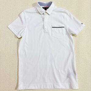 美品 Mサイズ TOMMY HILFIGER トミーフィルフィガー 半袖 ポロシャツ