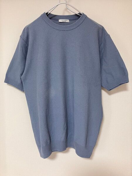 ユナイテッドアローズ 半袖 Tシャツ 鹿子 クルーネックニット Lサイズ
