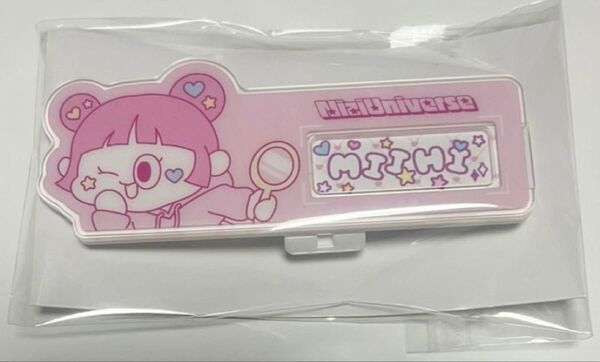 NiziU ミイヒポプスト くじ ハッピードローD賞 アクリルネームバッジ