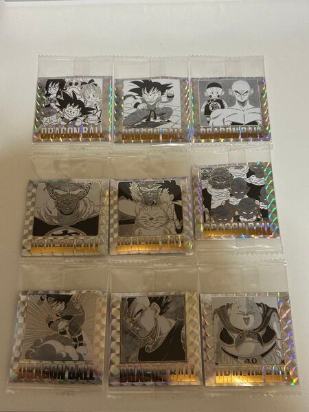 ドラゴンボール ウエハース 40周年記念 シール ステッカー シール未開封 被りなし 第一巻など