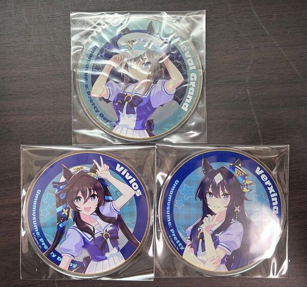 ウマ娘 5th アニメイトカフェ アクリルコースター グラッテ シュヴァルグラン ヴィルシーナ ヴィブロス