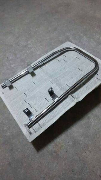 CBXの希少サムライ製?!テールガード(新品) 当時物NC07音職人!モリタン♪