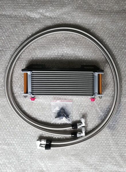 超激安7万2000円♪ゼファー1100用アールズ製オイルクーラー(サイド廻し)