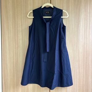 To b. by agns b. ネイビーノースリーブワンピース 38