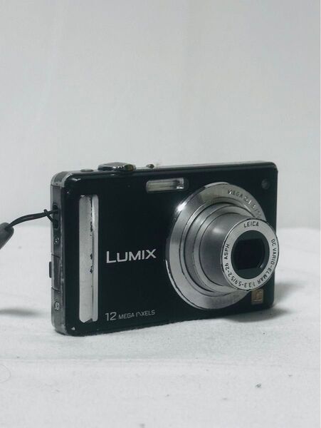 Panasonic DMC-FS25 LUMIX コンパクトデジタルカメラ ブラック 12MEGA PIXELS デジカメ
