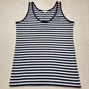 ボーダー タンクトップ L