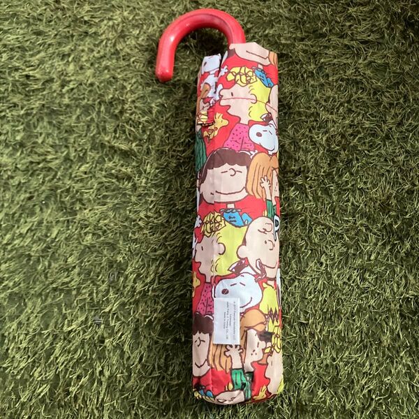 【PEANUTS】晴雨兼用 折りたたみ傘 スヌーピー