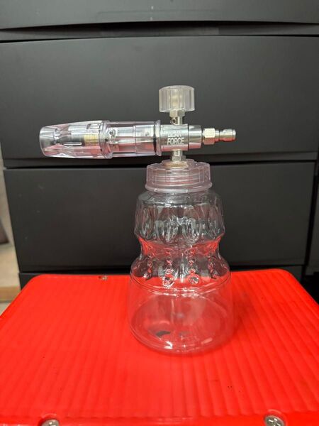 スノーフォームランス クリア 新品 洗車