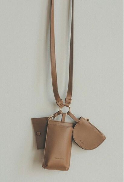 CLANE×ATELIER AMBOISE MULTI MINI BAGトープクラネアトリエアンボワーズマルチミニショルダーバッグ