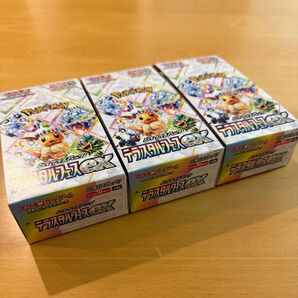 ポケモンカード スカーレット&バイオレット ハイクラスパック テラスタルフェスex 3BOX