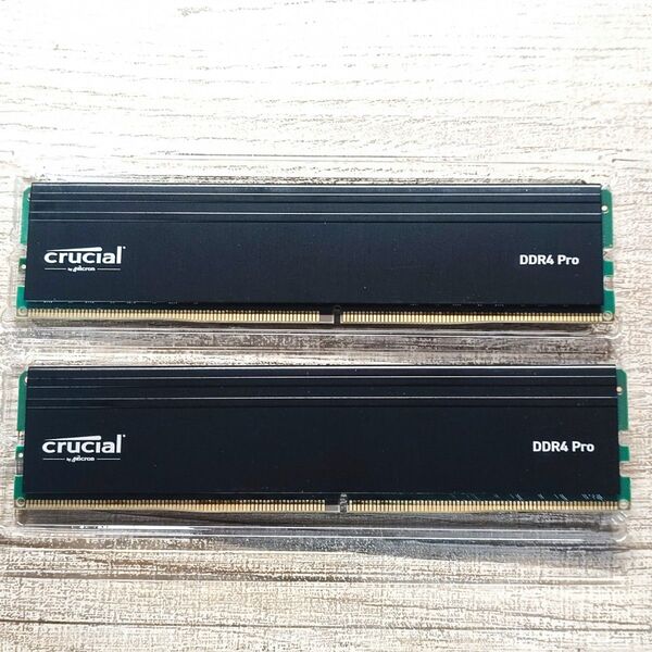 Crucial Pro 64GB Kit (2x32GB) DDR4-3200 UDIMM 中古メモリ