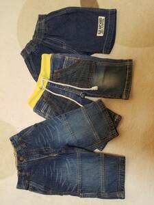 GAP*F.O.KIDS*BLUE MART[ мужчина *100] шорты 3 позиций комплект ( талия резина Denim )