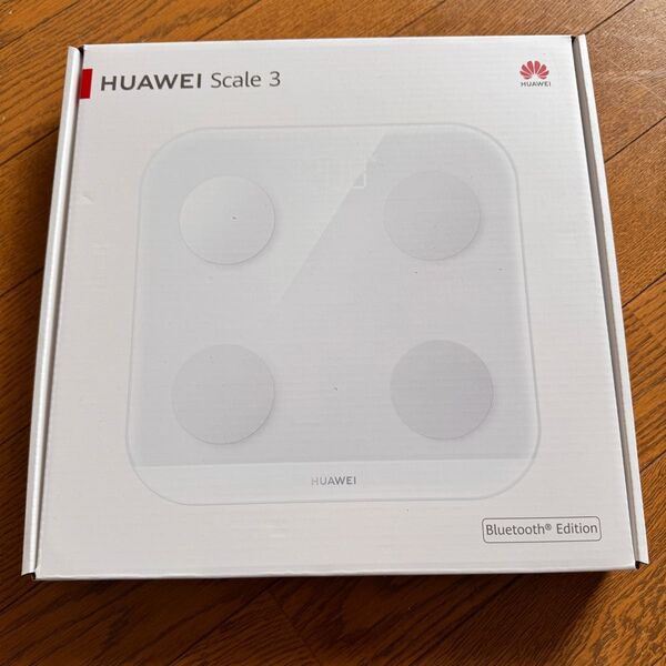 HUAWEI Scale3 フロスティホワイト Bluetooth Edition スマート体重体組成計 体重計 タニタ