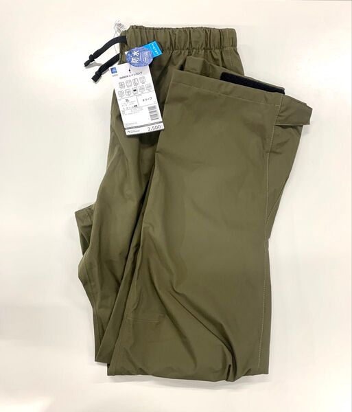 ワークマン イナレムレインパンツ オリーブ 3L