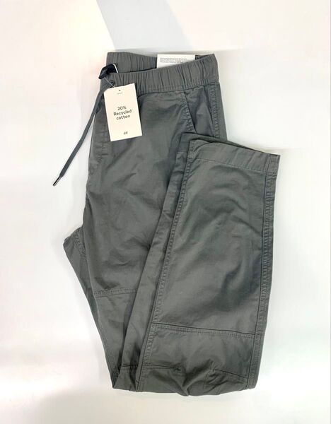 H&M スリムフィットカーゴパンツ メンズ ダークグレー S