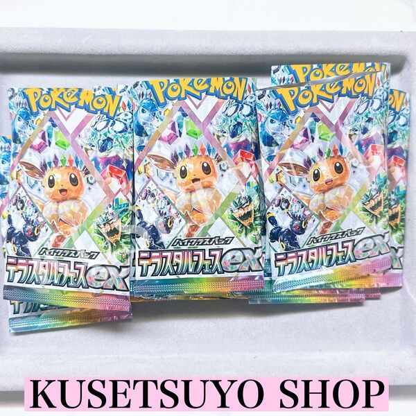 【空袋】テラスタルフェスex 空袋19袋 ポケモンカード