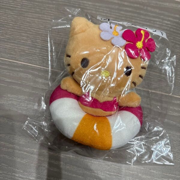 ハローキティ当りくじ 日焼けキティ マスコット サンリオくじ ぬいぐるみ キーホルダー