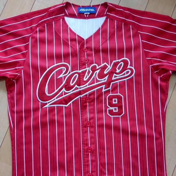 広島東洋カープ 秋山翔吾 常昇魂ユニフォーム Lサイズ #9 ハイクオリティ 限定 ミズノ ホーム CARP 丸佳浩