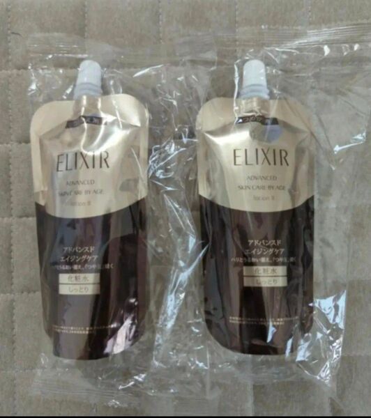 エリクシール アドバンスド ローション 薬用化粧水つめかえ 2セット しっとり