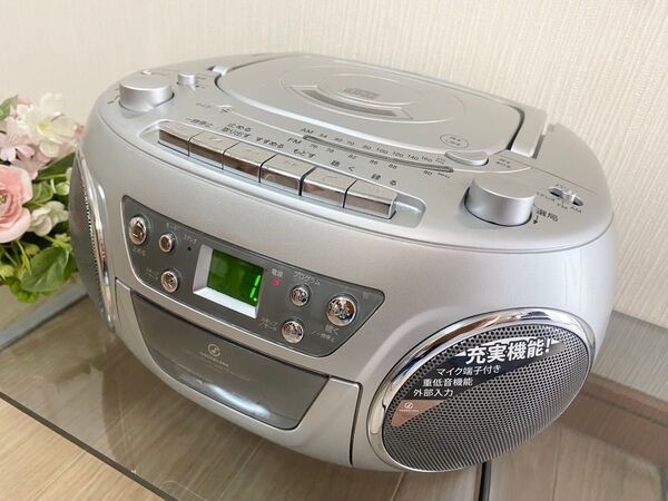 コイズミ CDラジカセ SAD-4782 SOUNDLOOK CD カセット ラジオ CDラジオカセットレコーダー 小泉