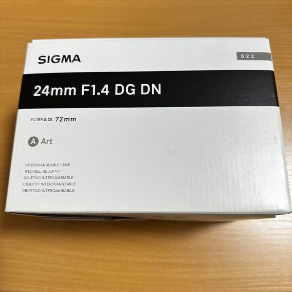 SIGMA 24mm F1.4 DG DN Artレンズ Eマウント