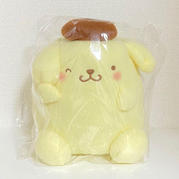 ポムポムプリン かおかくしBIGぬいぐるみ プライズ